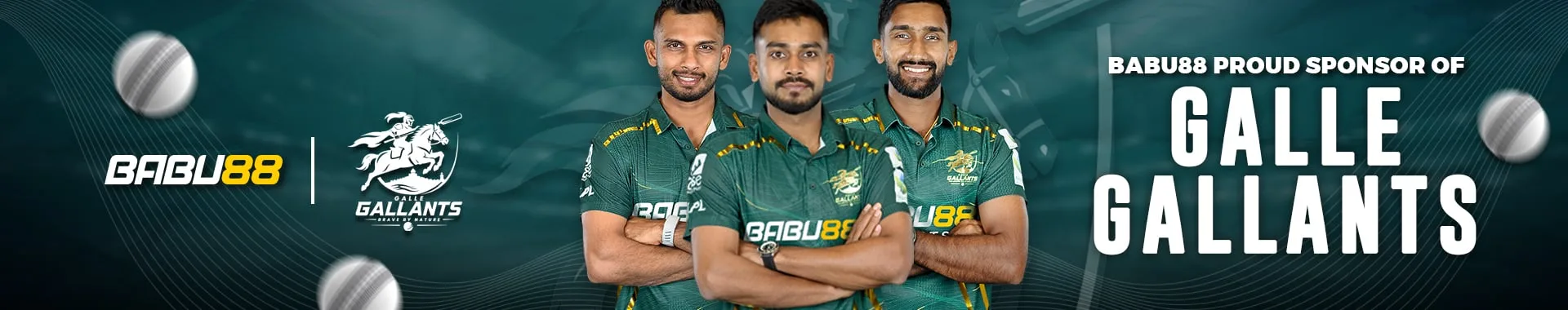 BB88 x Galle Gallants 2026/2027 sponsorship