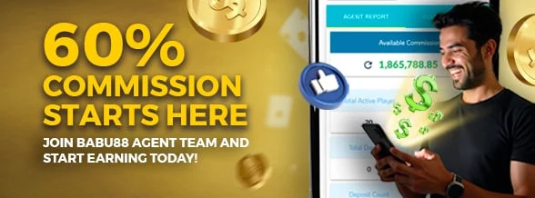 BABU88 Agent Affiliate Program promotion banner