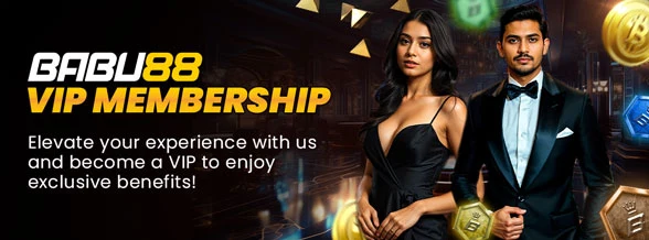 BABU88 NO.1 VIP Premium Membership promotion banner