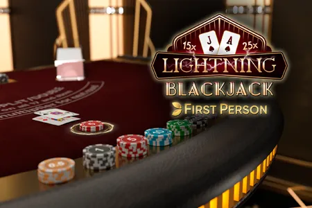 First Person Lightning Blackjack